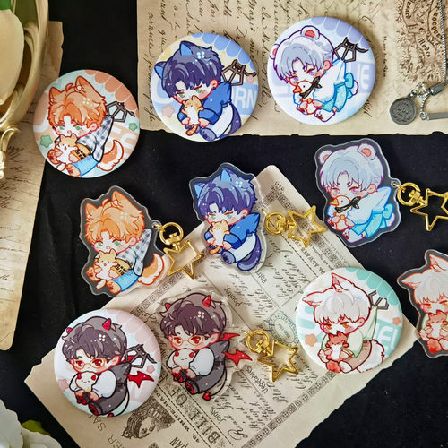 光与夜之恋陆沉萧逸夏鸣星挂件