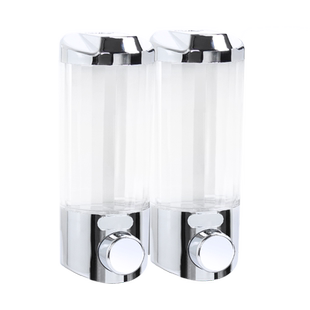 家用免打孔皂液器洗手液挂壁器分装瓶酒店洗发水沐浴露盒子壁挂式