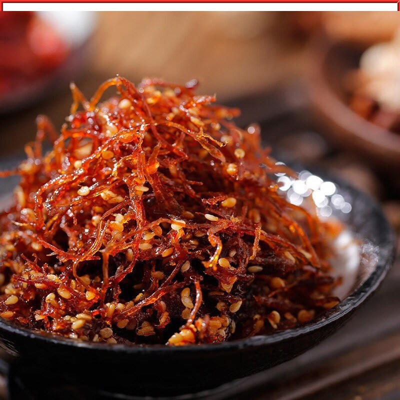 张-飞灯影牛肉丝香辣味81g/袋办公休闲零M食独立包装超市量贩小吃