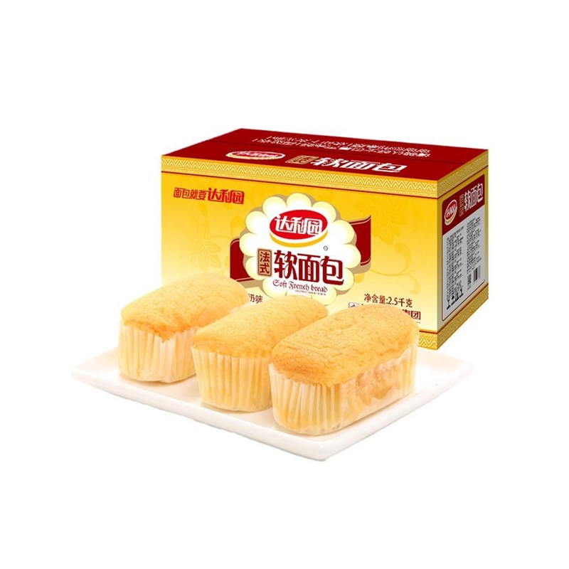 ll达利园法式软面包整箱早餐手撕小面包蛋糕宵夜零食代.餐点心糕
