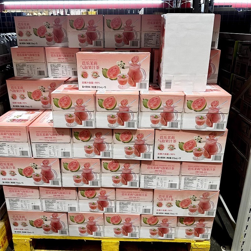 山姆会员店 DRINKSBAx 芭乐茉莉气泡果汁茶 310ml果汁茶饮料