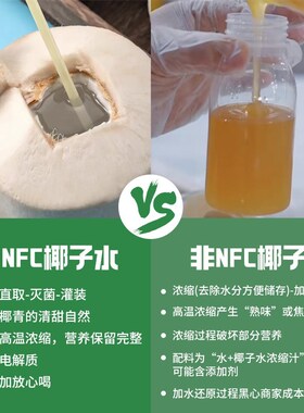 【破价宠粉福利】【NnFC纯椰子水】【255ml*8瓶】【海南岛直发】