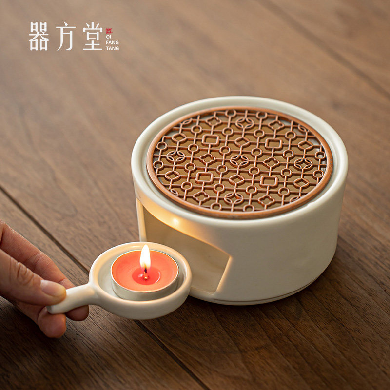 暖泡茶炉蜡烛温泡茶炉煮茶炉加热底座陶瓷家用茶室氛围公道杯温茶