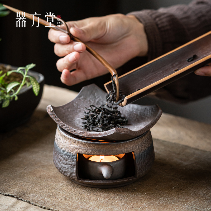 茶道生活器方堂复古温茶炉底座