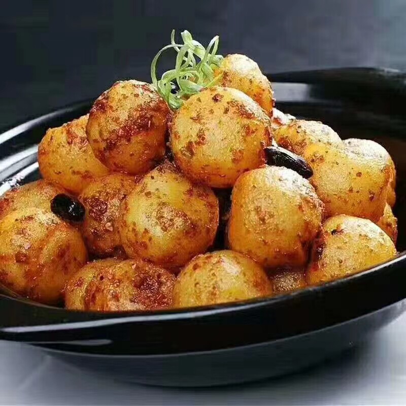 美当鲜新鲜急冻黄金小土豆400克袋装酒店私房菜特色商用半成品