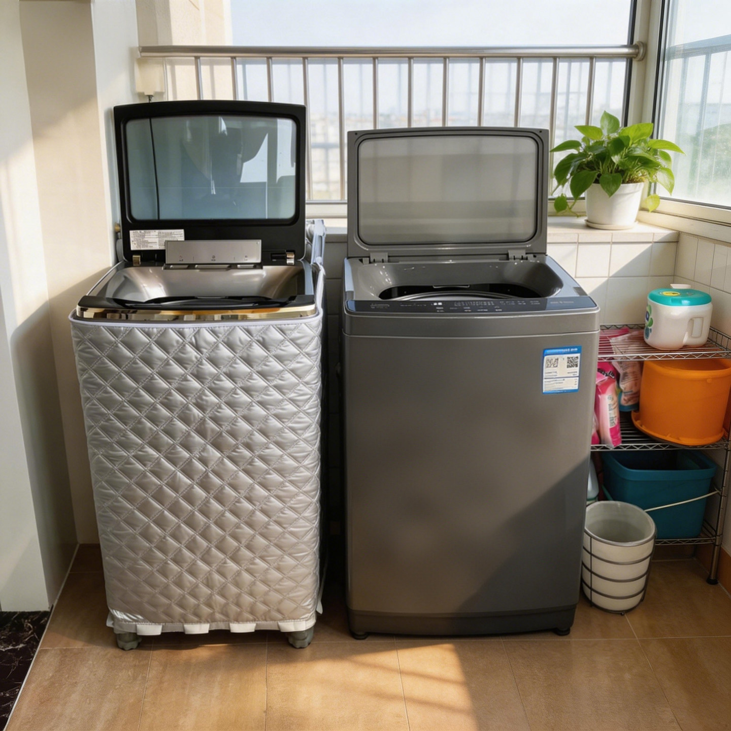 适用志高8/10/15/25KG大容量顶开盖波轮洗衣机防水防晒罩隔热罩布