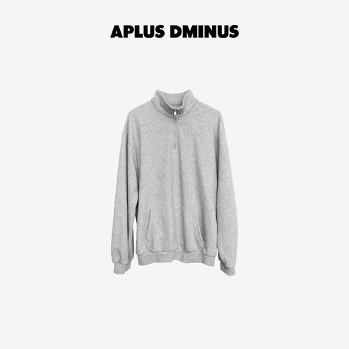 APLUS DMINUS · 重磅立领半拉链卫衣亲子装