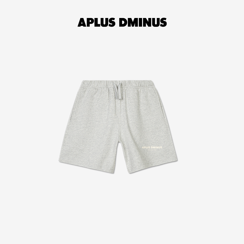 APLUS DMINUS 原创潮牌夏季简约宽松男童女孩休闲时尚中大童短裤