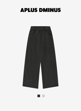 APLUS DMINUS 立体刺绣宽松运动卫裤(轻柔抗静电)
