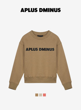 APLUS DMINUS原创潮牌美式休闲运动潮流套头卫衣男春秋中大儿童装