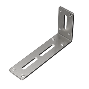 不锈钢90度直角固定器角码托架置物架片铁角马加厚支架L型层托板