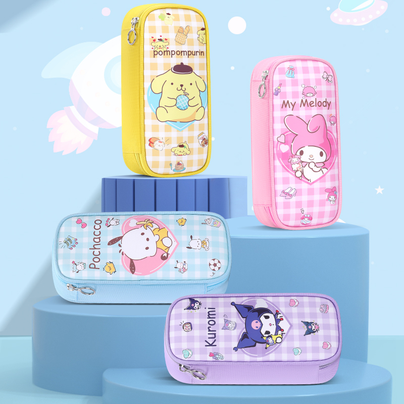 笔袋女生2025新款儿童文具盒女孩款小学生美乐蒂帕恰狗可爱铅笔盒