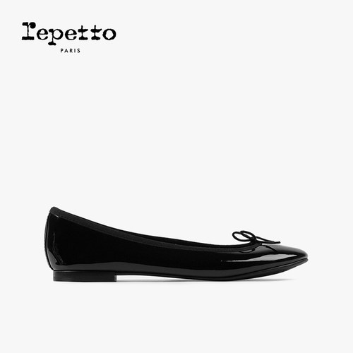 REPETTO女士黑色单鞋婚鞋芭蕾风