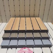 实木质吸音板防火防潮办公室会议厅学校报告墙面槽环保阻燃隔音板