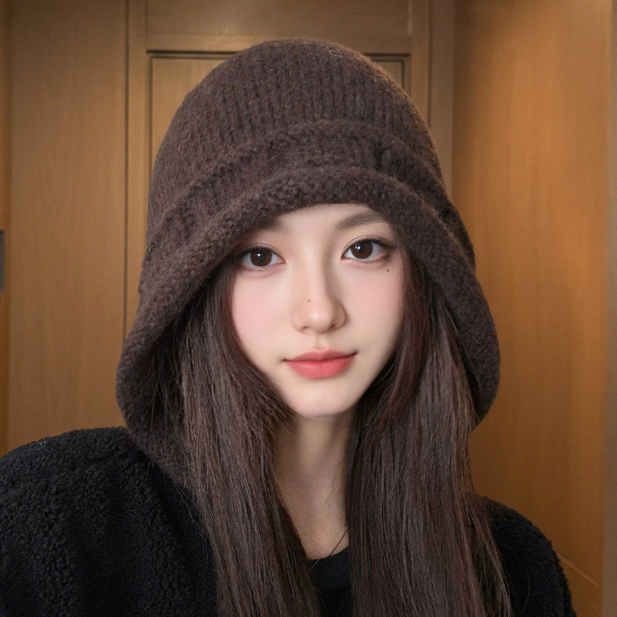 大头围针织巴拉克拉法帽子女款2025新款冬季防寒护耳显脸小毛线帽,服饰配件/皮带/帽子/围巾,帽子,淘宝优惠券,粉丝福利购,淘宝优惠卷