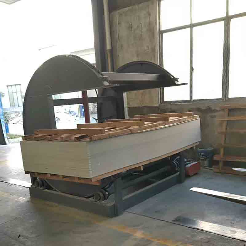 竹木纤维C型全自动液压翻面机