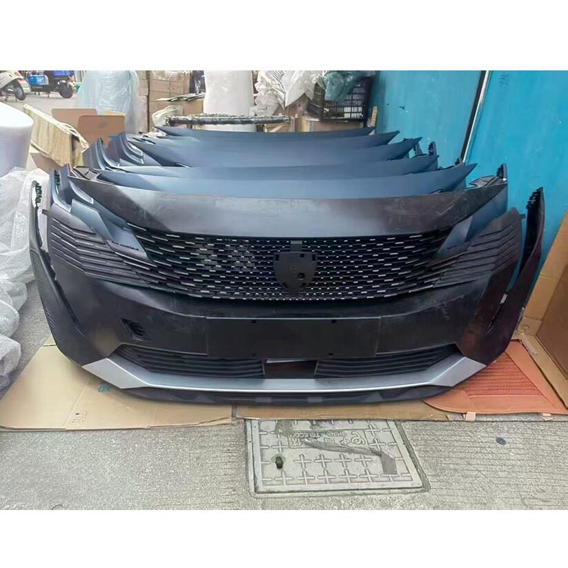 适用于标致新款4008前保险杠总成3008前脸总成前包围总成前嘴总成