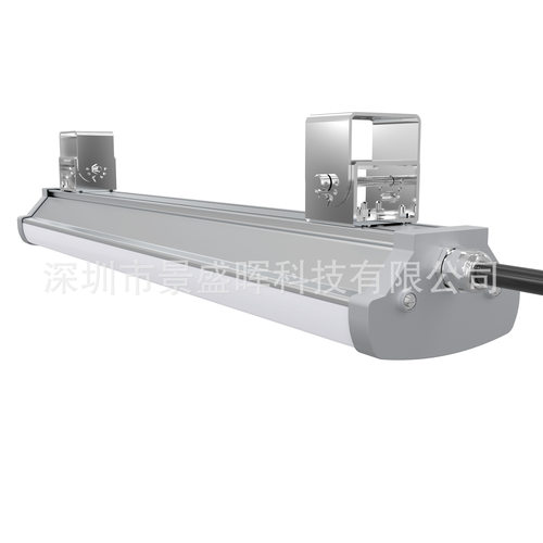 半塑半铝三防灯80W防水防撞IK10