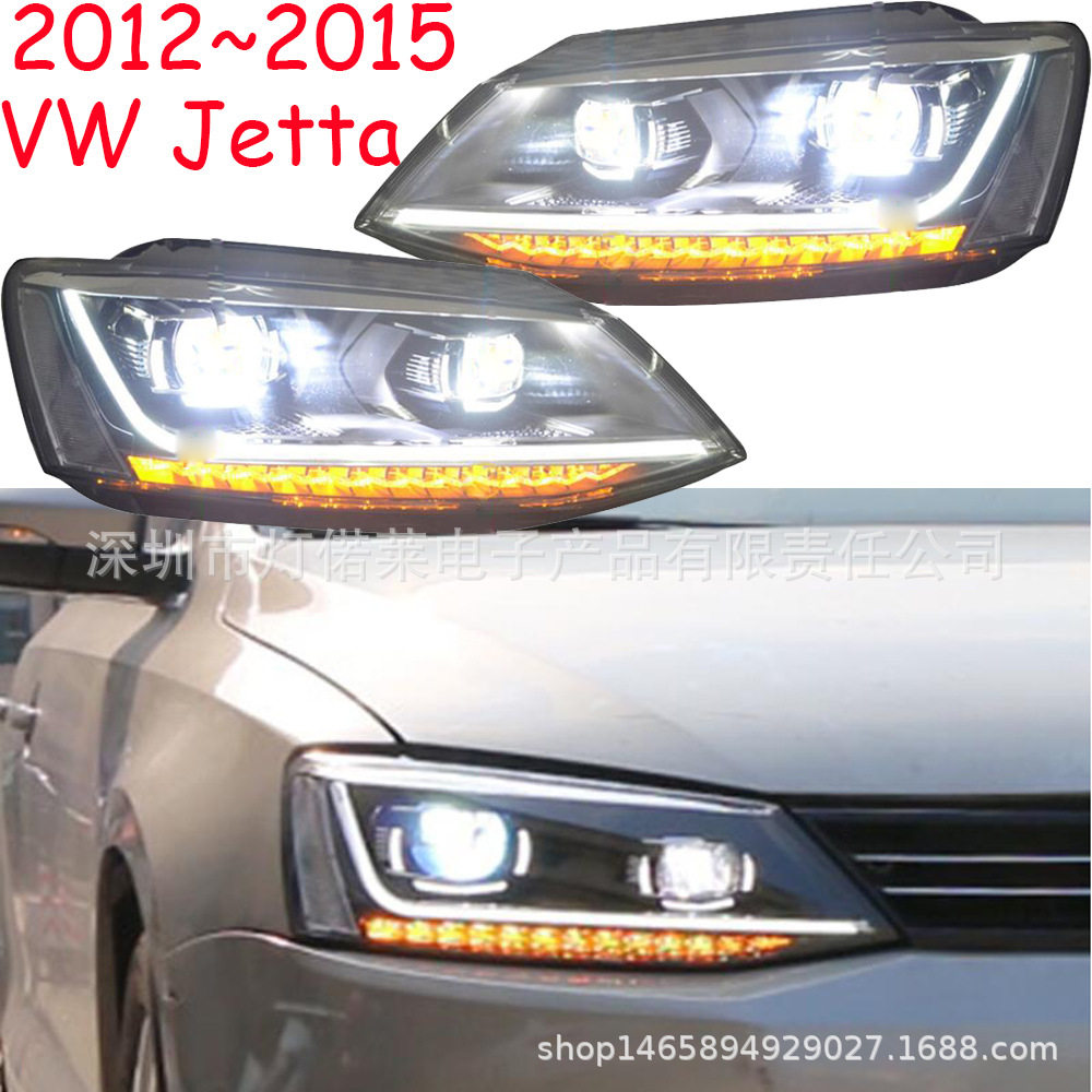 2012~2015捷达速腾大灯jetta,捷达sagitar速腾前照灯,日行灯