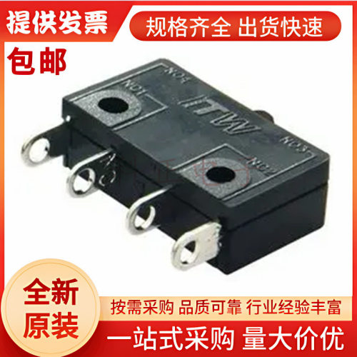 16-4044 原装正品  ITW 19N503L63 微动开关 10.1 A, 28 VDC