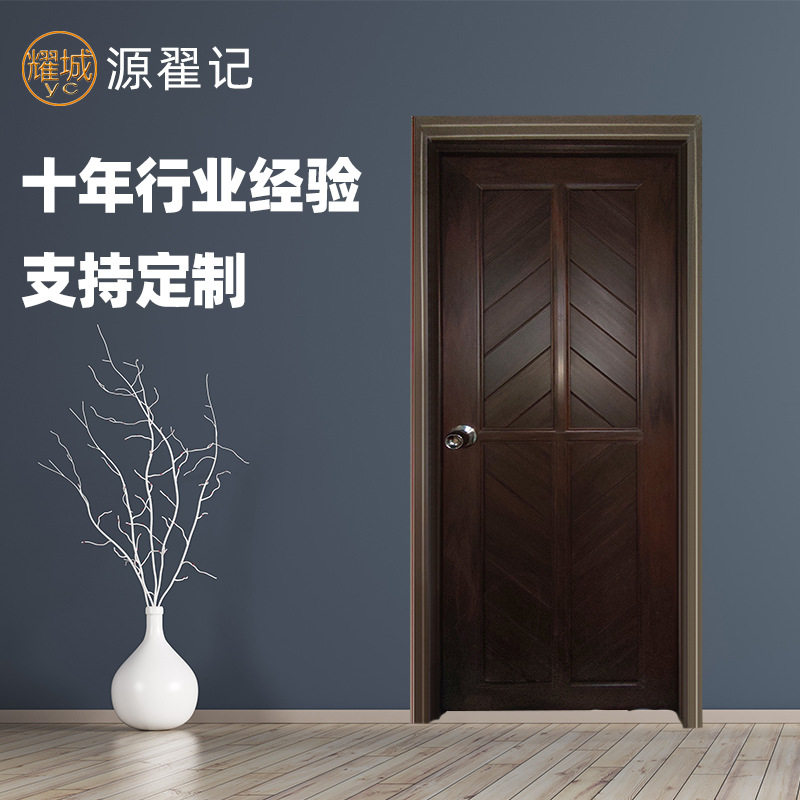 样板房工程平开门 塑钢房间浴室门简约入户门防火 整套UPVC隔音门