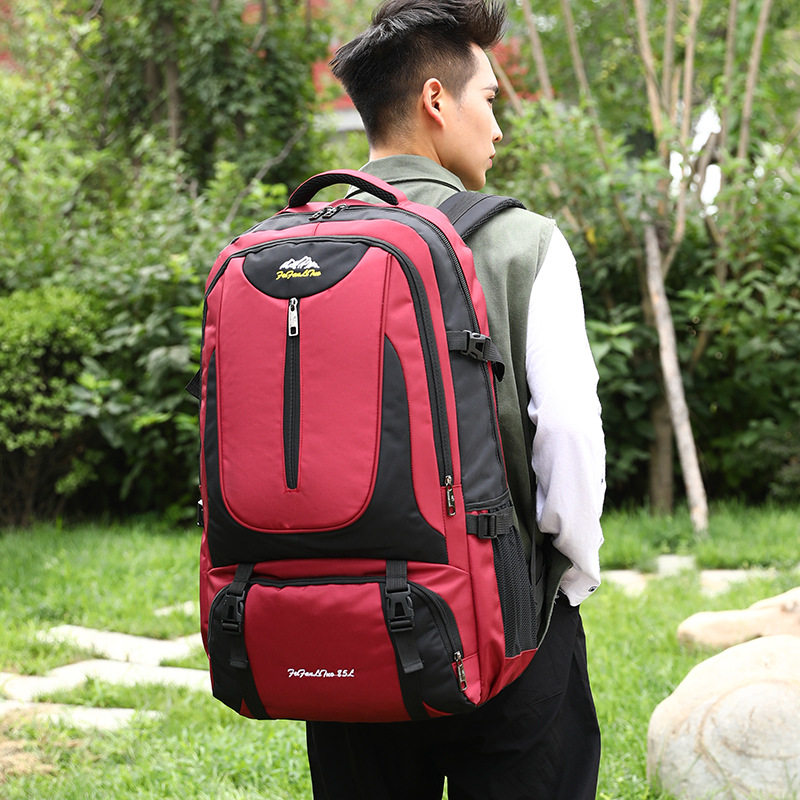 工厂现货户外登山包80L大容量旅行背包打工行李包徒步登山运动包