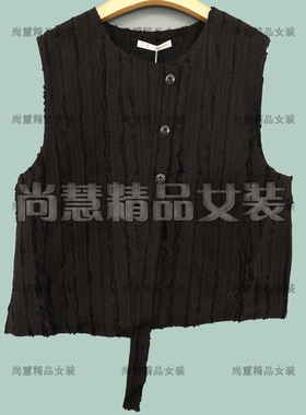 Inkatsu伊嘉族2025秋冬新款女装58325W休闲无袖外套马甲专柜正品