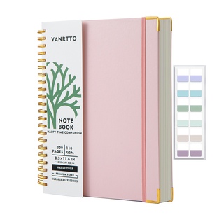 A4超大超厚笔记本线圈日记本简约记事手帐本journal book出口款