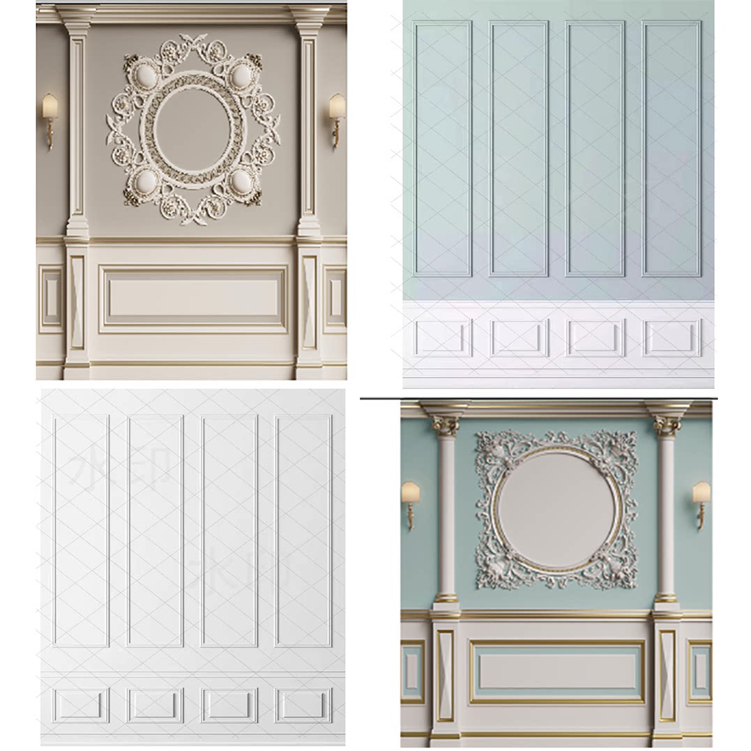 背景布背景墙直播间背景布网红背景布3D立体背景布主播直播背景布直