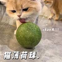 Catnip balls, super large cat toys, self-entertaining and boring gadgets, teething cat grass balls, cat teasing sticks, cat supplies, Mu Tian Liao thumbnail 7