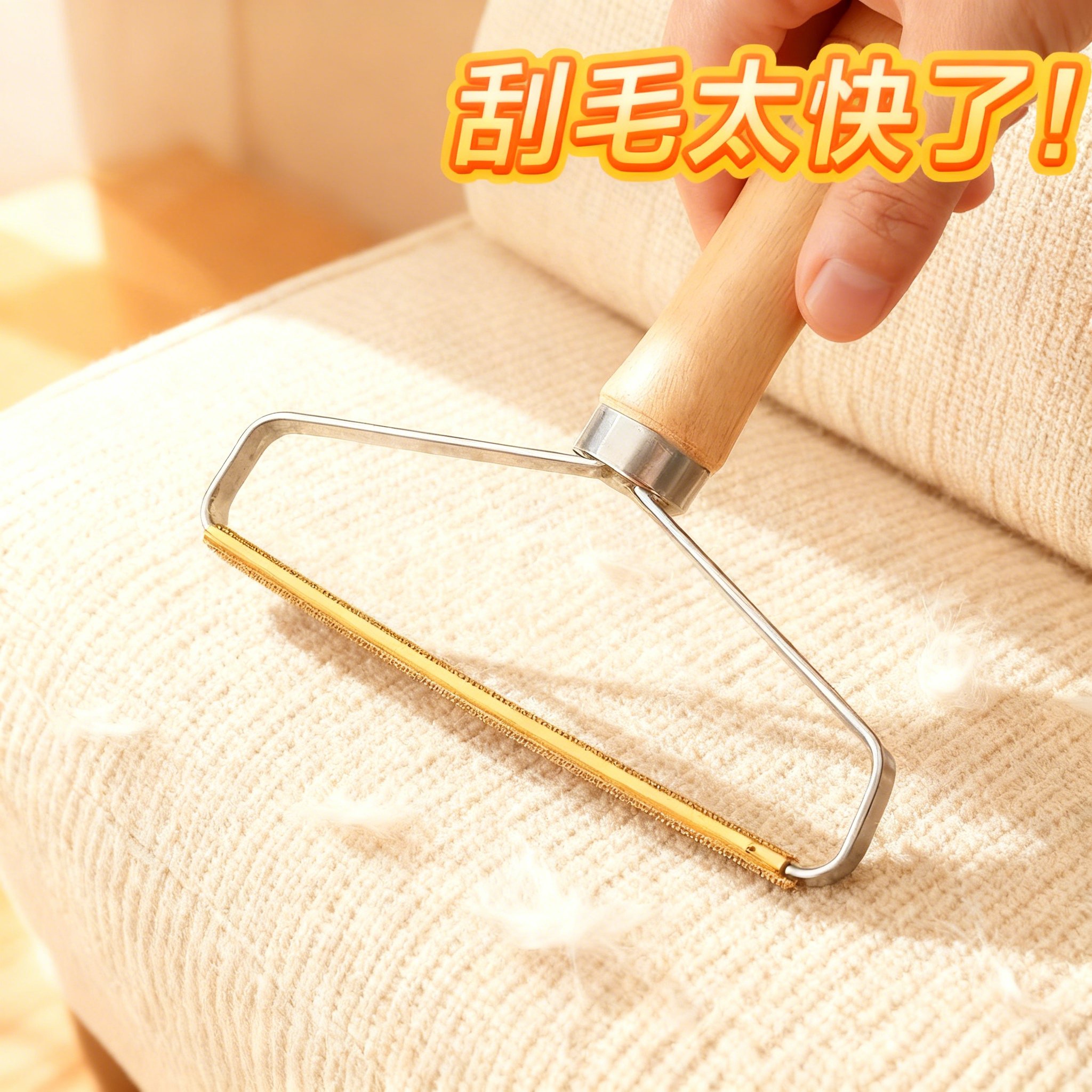 不伤衣物双面刮毛器家用衣服毛呢大衣起球手动除毛去毛球剃毛神器