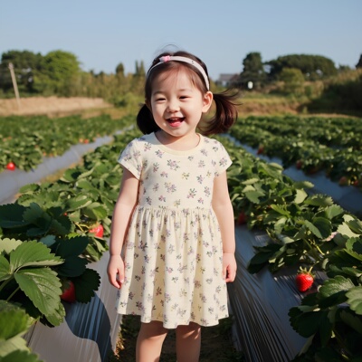 夏季女童连衣裙韩版纯棉婴儿衣服碎花儿童宝宝裙子婴童服装ins风