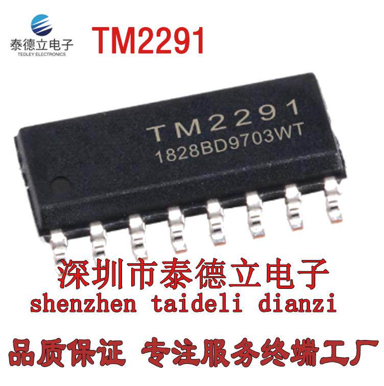 全新原装 tm2291 2291  sop16 雷达 红外人体感应报警器ic芯片