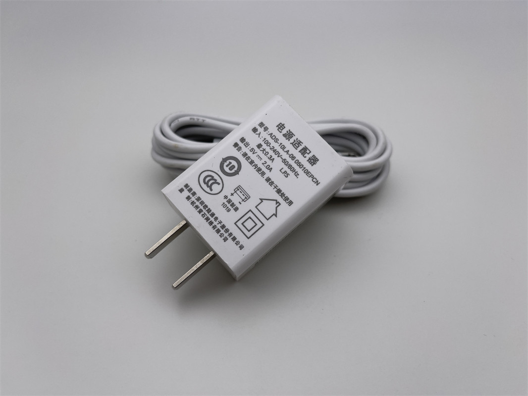 萤石云c6tc1080p无线wifi监控器5v2a电源适配器3米线圆头充电配件