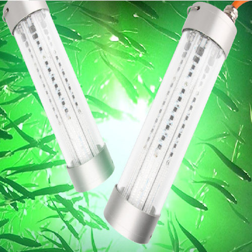 款12V100W200W水下集鱼诱鱼灯大