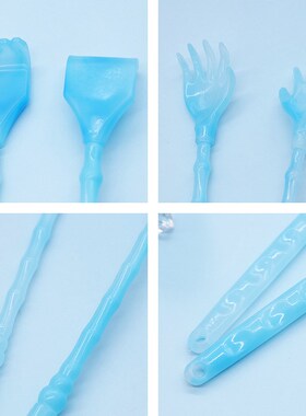 Plastic Back Scratcher Two Styles Long Handle Non Telescopic