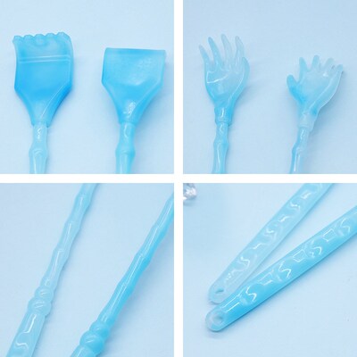Plastic Back Scratcher Two Styles Long Handle Non Telescopic