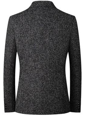 Mens Casual Spring Thin Suits 2025 Middleaged Singlebreasted