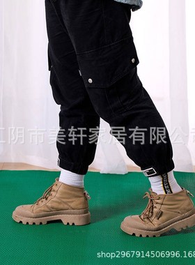 Thick SShaped Hollow Mesh Carpet Waterproof Pool Mat PVC Pla