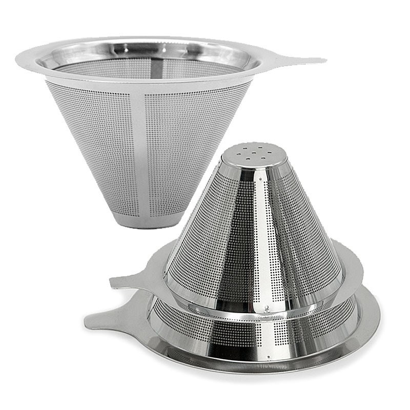 304 Stainless Steel Coffee Filter Drip Pour Over Coffee Filt