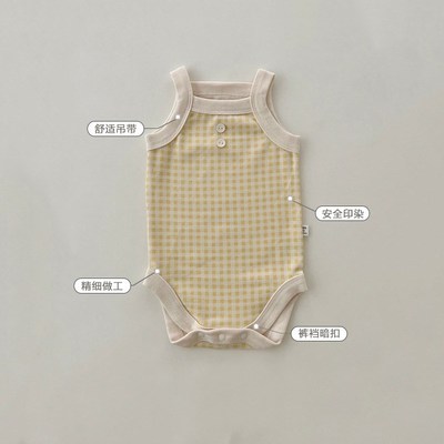 Newborn Baby Bodysuit 2025 Summer Thin Unisex Cotton Sleevel