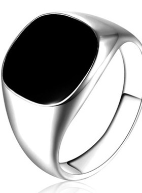 Ring Charm Round Square Oildrop Rings EuroAmerican Fashion A
