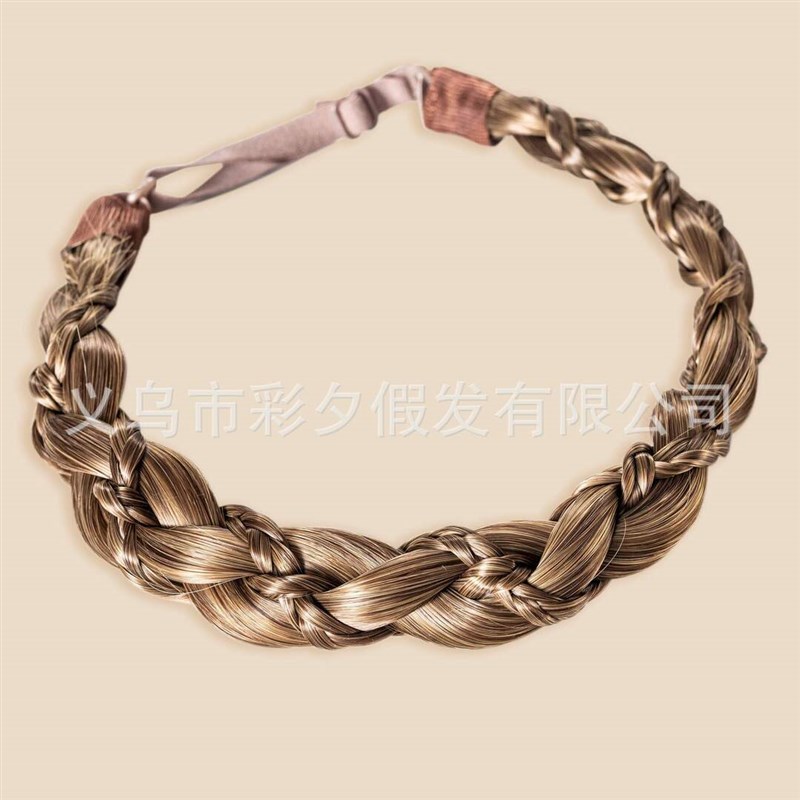 Braided Twostrand Fashion Wig Retro Braid Twostrand Wig Brai