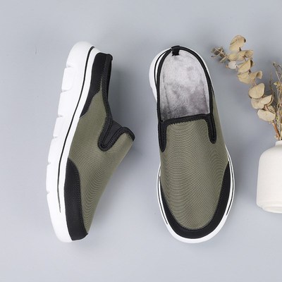 Winter Cotton Slippers for Men 2025 Waterproof AntiSlip Ligh