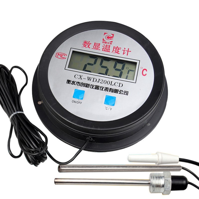 Digital Thermometer for Industry CX200LCD w LCD Display