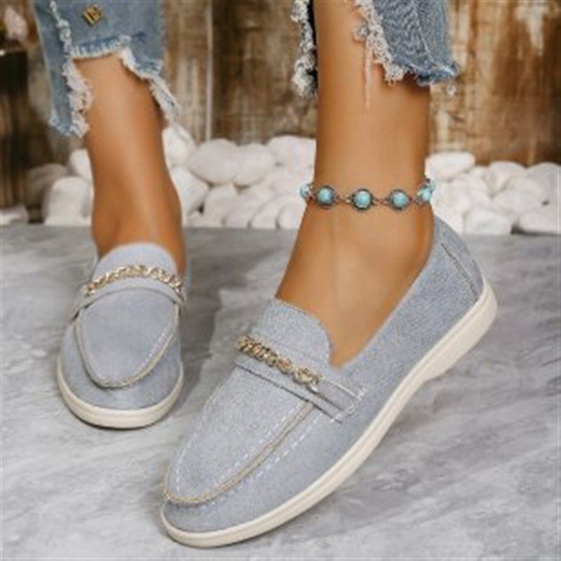 Spring Autumn 2025 Loafers Slipon Shoes British Style Retro