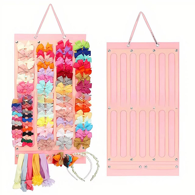 Storage Hanger Bag for Girls Hair Accessories Jewelry Felt N