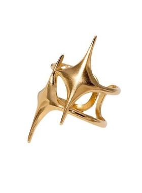 European American Personalized Star Ring Stainless Steel Rin