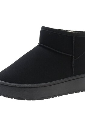 Winter Thickbottomed Snow Boots Women 2025 Versatile Furry A