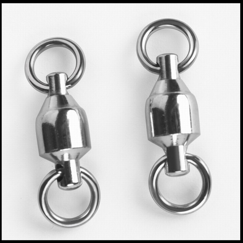 HighSpeed Fishing Ball Bearing Swivel Stainless Steel 8Shape